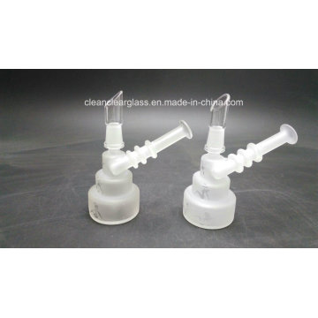 Mini Baby Cake Glass Water Pipe Oil Rig Wholesale with 10mm Jont